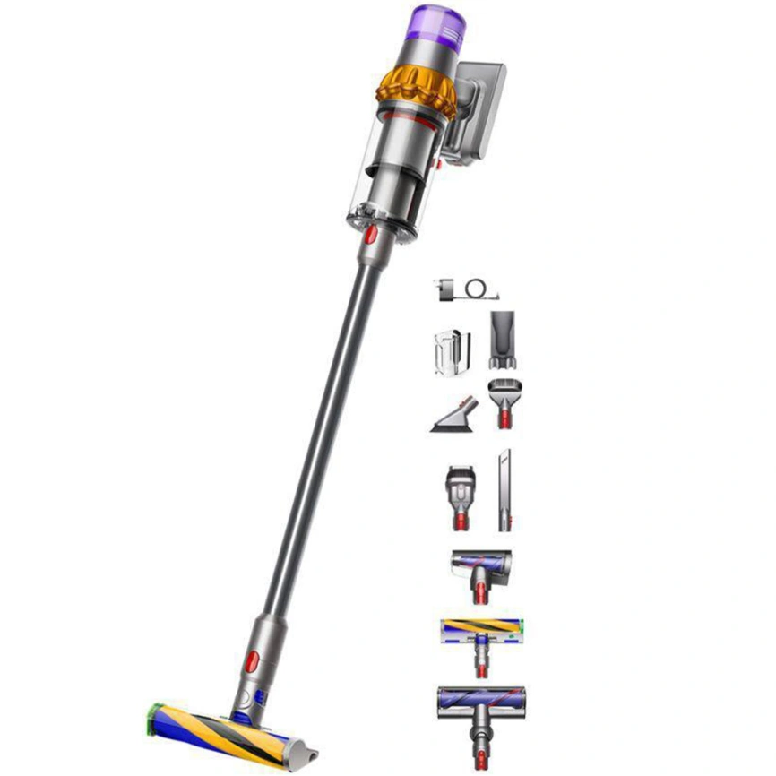 Пылесос Dyson V15 SV47 Full Complete Detect Absolute Yellow/Nickel фото 1