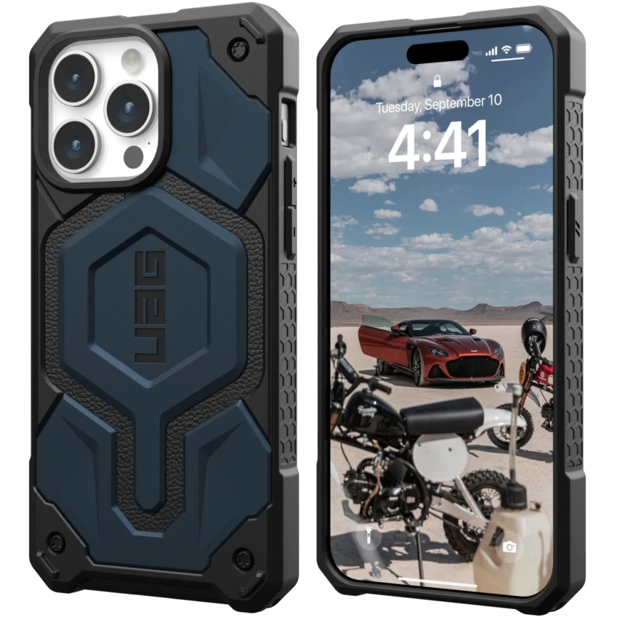 Чехол UAG с поддержкой MagSafe Monarch Pro для iPhone 15 Pro Mallard (114221115555) фото 2